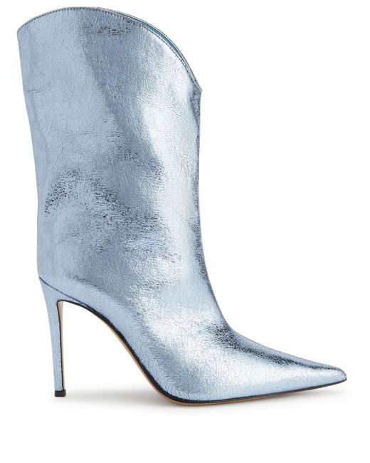 Alexandre Vauthier 105mm pointed-toe leather boots