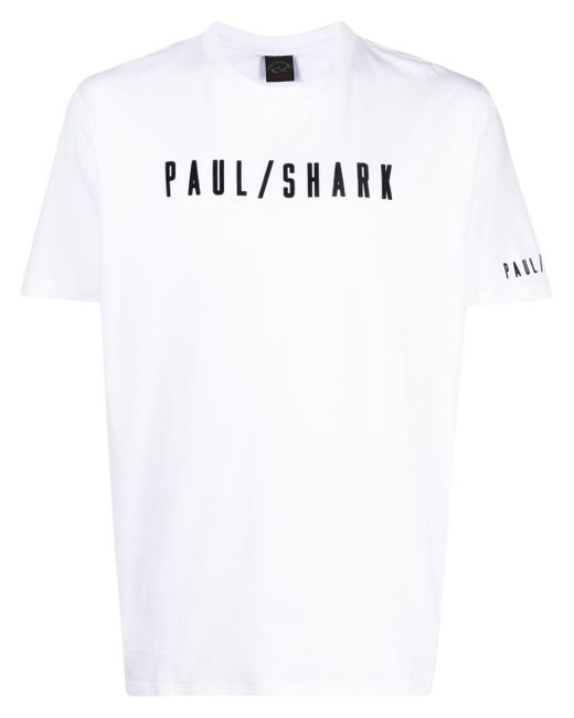 Paul & Shark logo-print T-shirt