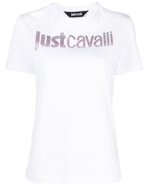 Just Cavalli rhinestone-embellished T-shirt
