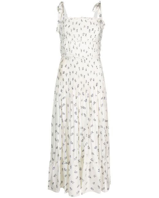 Polo Ralph Lauren pleated floral-print dress