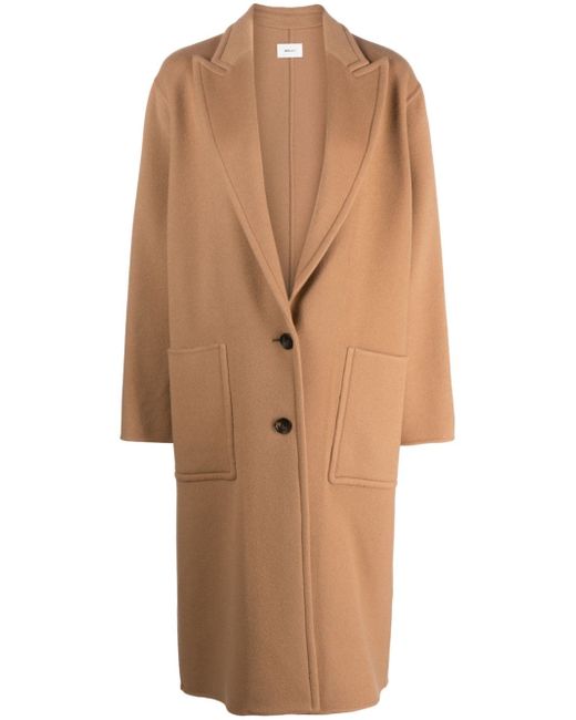 Bally single-breast wool-blend coat