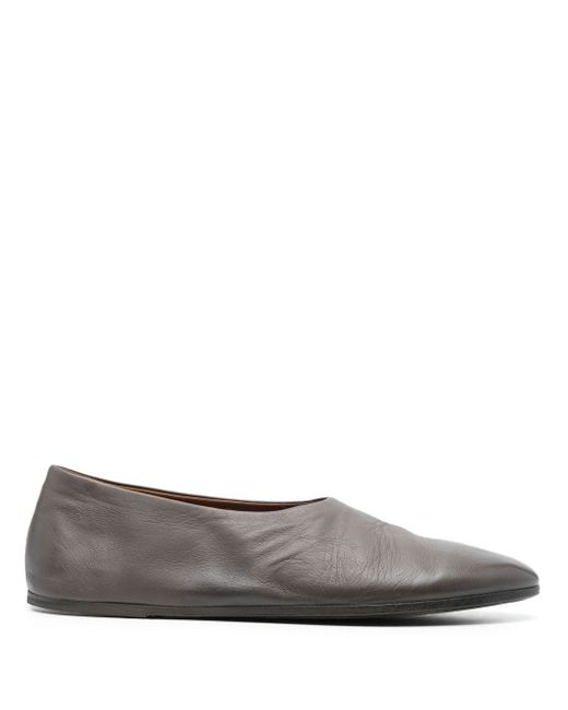 Marsèll round-toe leather loafers