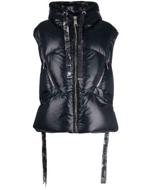 Khrisjoy Khris Iconic quilted hooded gilet