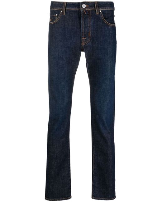 Jacob Cohёn logo-patch straight-leg jeans