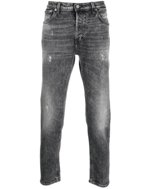 Dondup mid-rise distressed jeans
