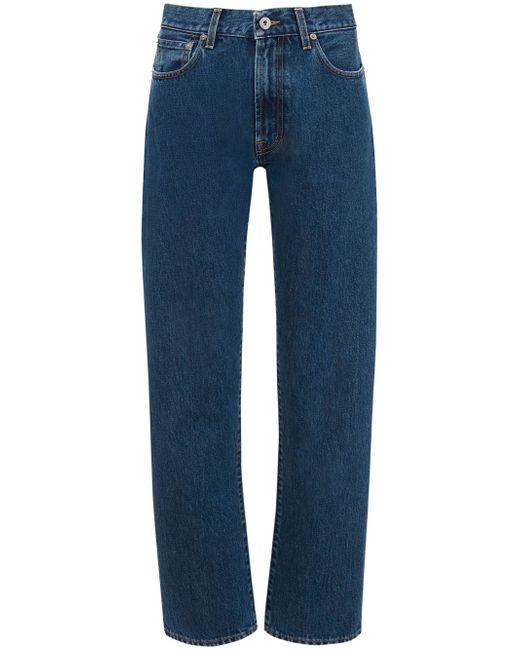 J.W.Anderson high-rise straight-leg jeans