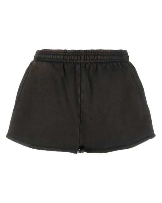 Entire studios washed-effect micro shorts