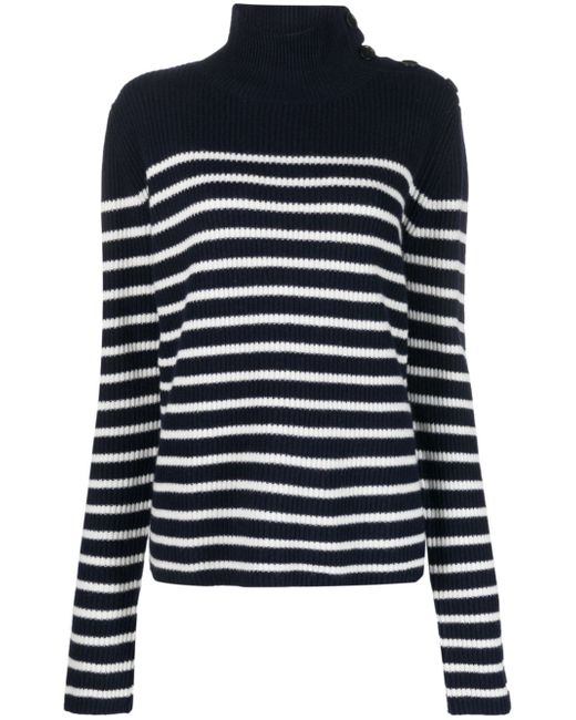 Aspesi striped ribbed-knit jumper