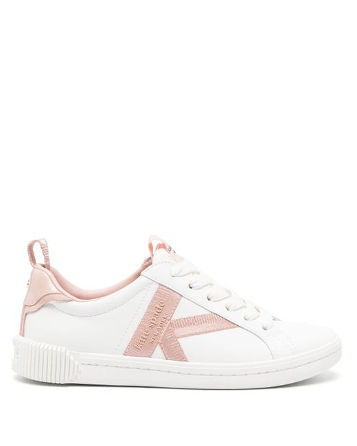 Kate Spade New York colour-block leather sneakers