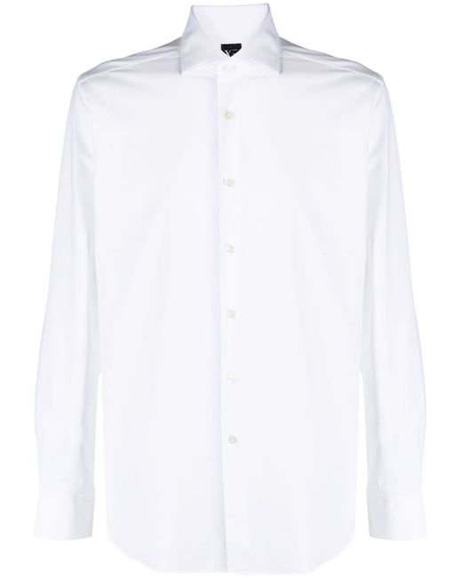 Xacus button-down long-sleeve shirt