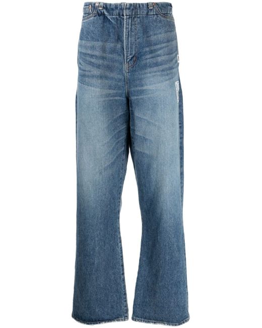 Maison Mihara Yasuhiro mid-rise straight jeans