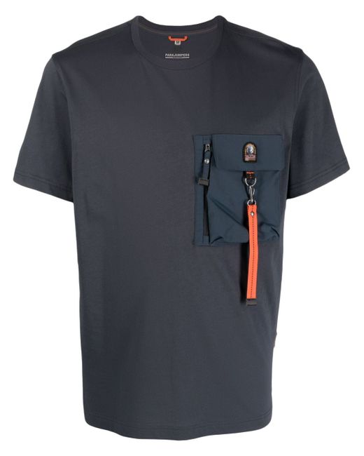 Parajumpers Mojave zip-pocket cotton T-shirt