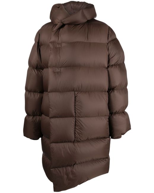 Rick Owens oversized hooded padded coat