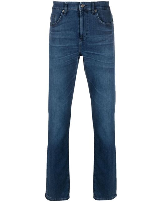 Boss Delaware mid-rise skinny jeans