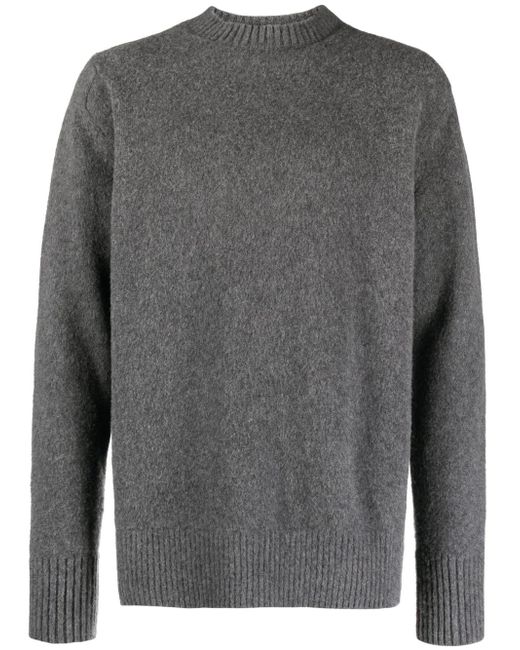Oamc logo intarsia-knit jumper