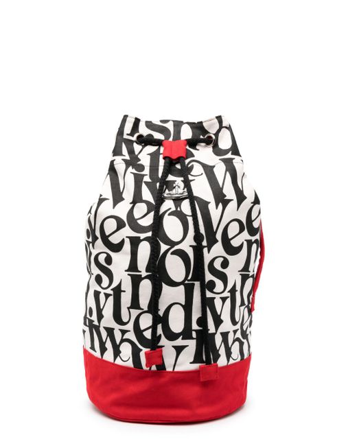 Vivienne Westwood Kit logo-print backpack