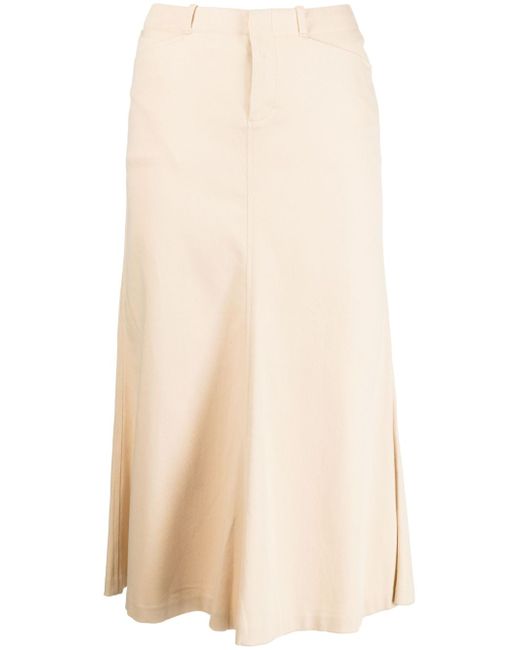 Ralph Lauren Collection low-rise midi skirt