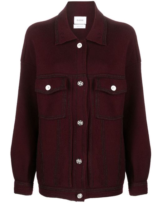 Barrie cotton-cashmere oversized jacket