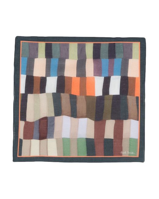 Paul Smith geometric-print scarf
