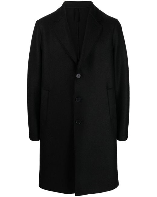 Harris Wharf London single-breasted wool coat