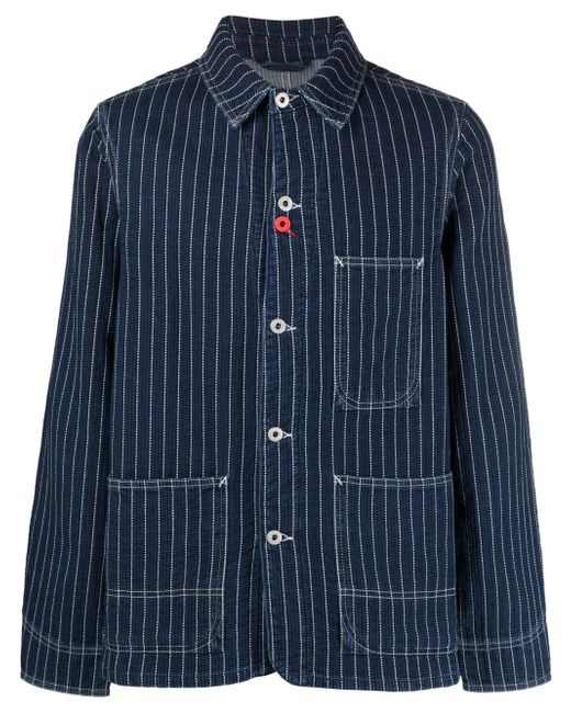 Kenzo contrasting-stitch denim jacket