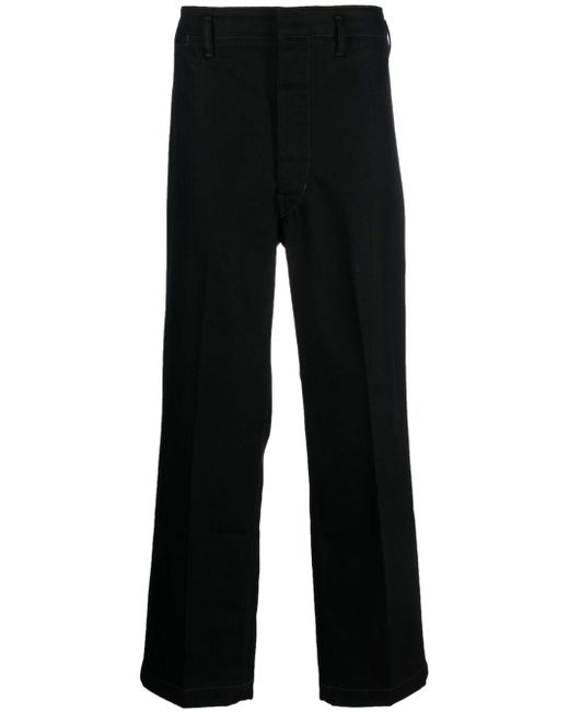 Lemaire belted straight-leg jeans
