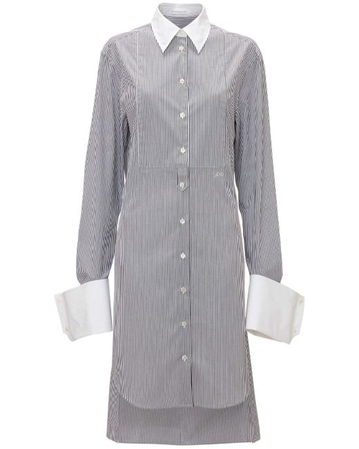 J.W.Anderson striped shirt dress