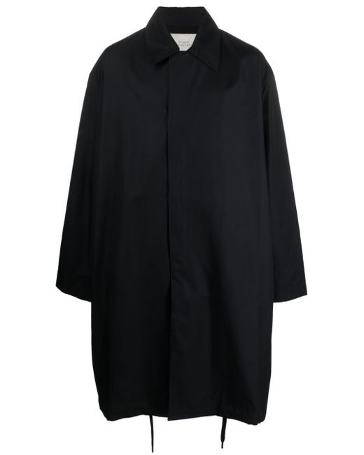 Studio Nicholson knee-length concealed-fastening coat
