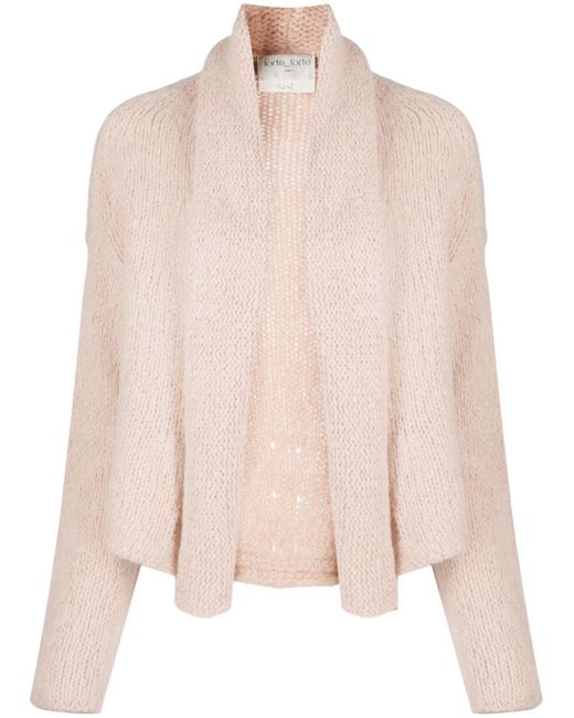 Forte-Forte open-front knitted cardigan