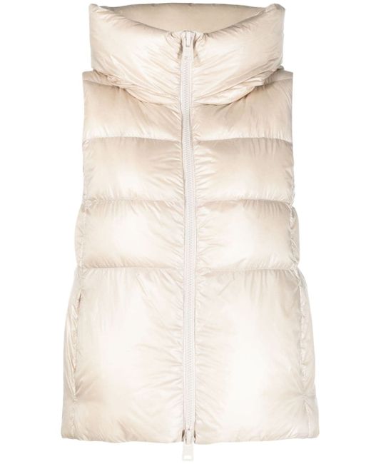Herno hooded zip-up padded gilet