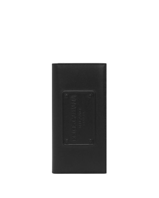 Dolce & Gabbana logo-debossed bi-fold wallet
