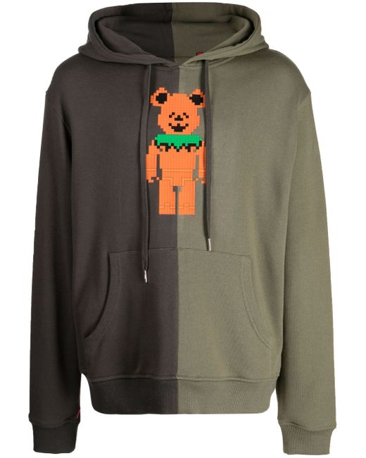 Mostly Heard Rarely Seen bear-print hoodie