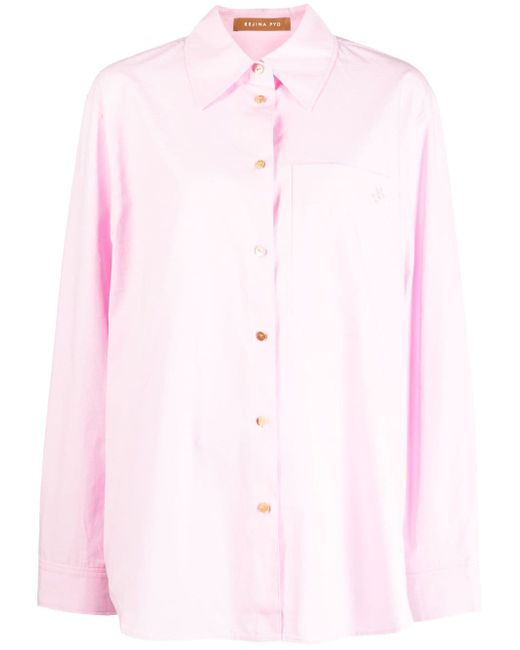 Rejina Pyo long-sleeve button-fastening shirt
