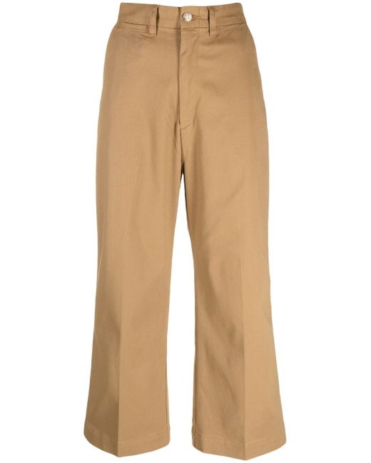 Polo Ralph Lauren high-waisted cropped trousers