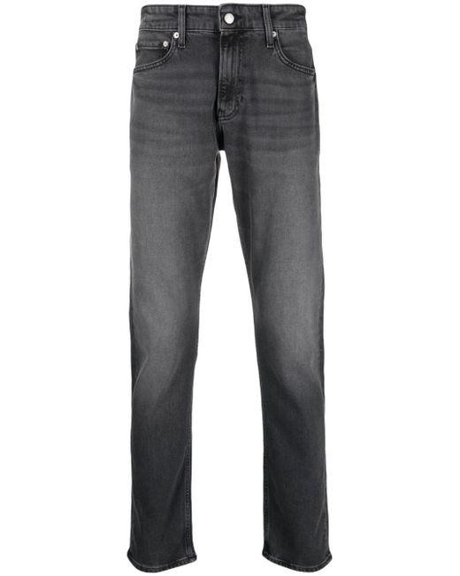Calvin Klein Jeans mid-rise tapered-leg jeans