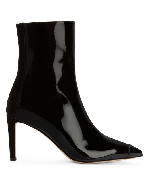 Giuseppe Zanotti Design Mirea 85mm leather ankle boots