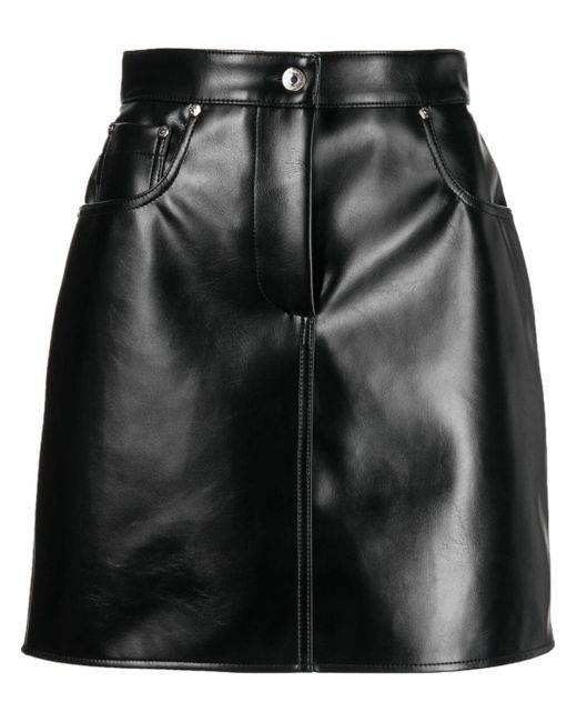 Msgm high-rise fitted miniskirt