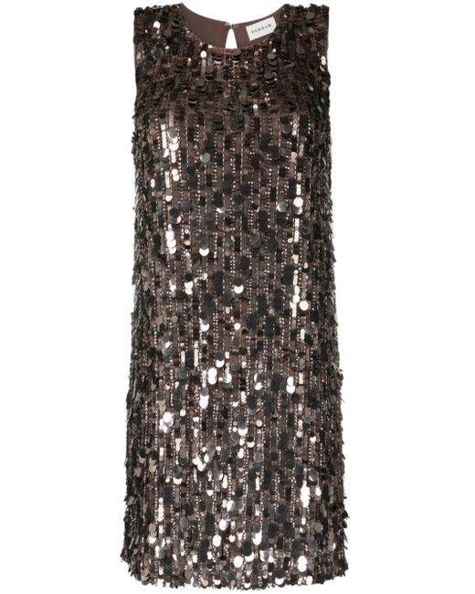 P.A.R.O.S.H. sequined sleeveless dress