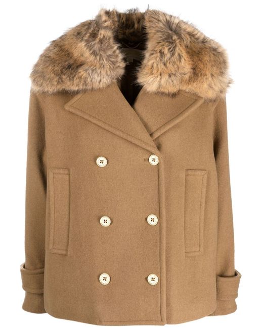 Michael Michael Kors double-breasted wool-blend jacket