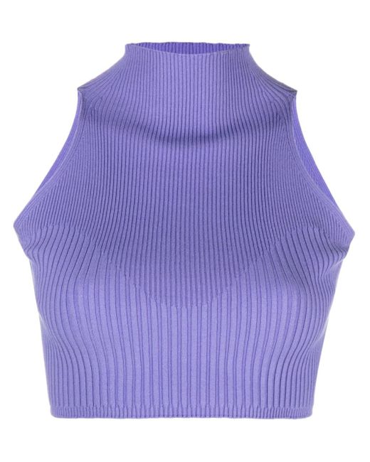 Aeron knitted crop top