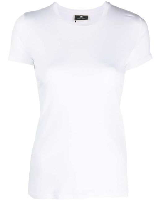 Elisabetta Franchi crossbody-chain short-sleeved T-shirt