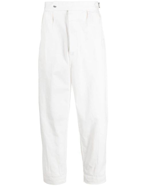 Polo Ralph Lauren off-centre fastening straight-leg trousers