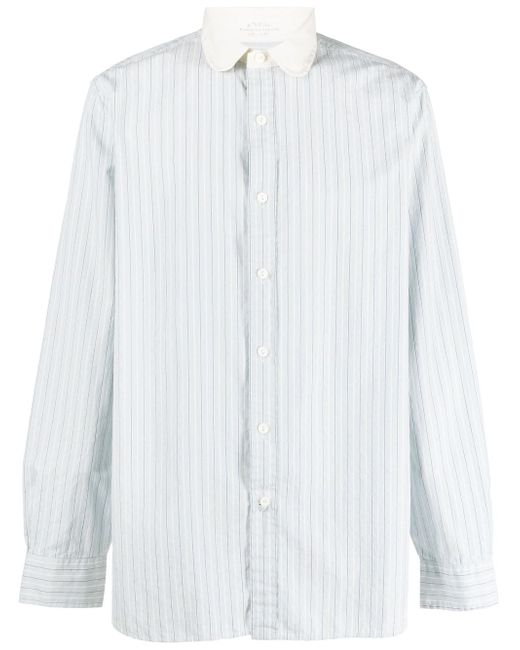 Polo Ralph Lauren club-collar striped shirt