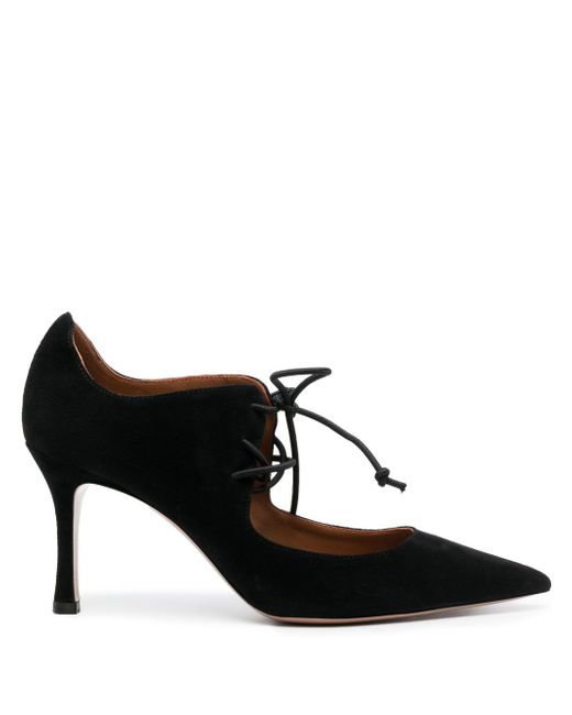 Malone Souliers Morena 80mm suede pumps