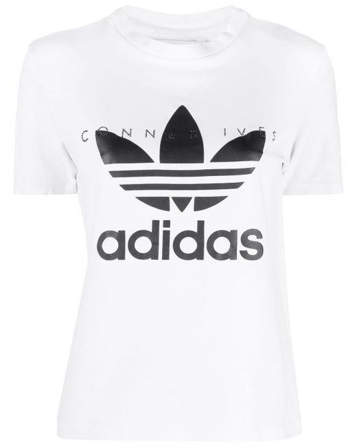 Conner Ives logo-print cotton T-shirt