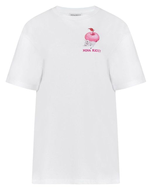 Nina Ricci graphic-print T-shirt