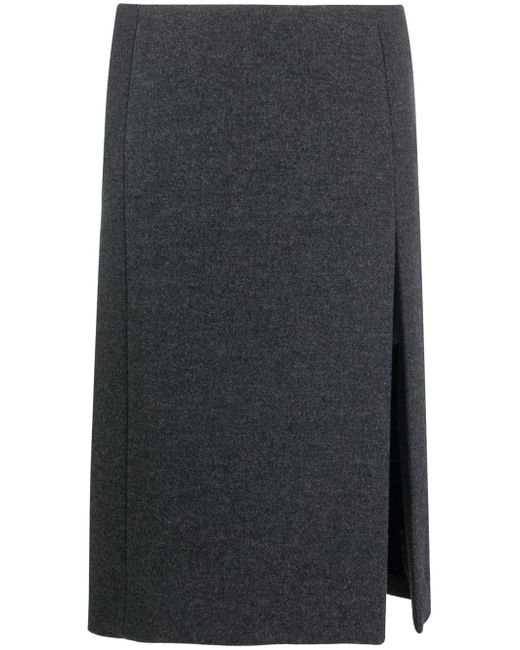 We11done wool-blend pencil skirt
