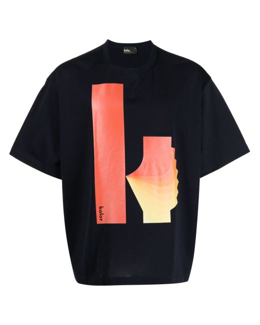 Kolor logo-print T-shirt