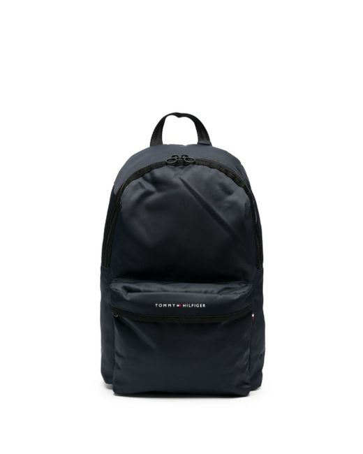 Tommy Hilfiger logo-print zipped backpack