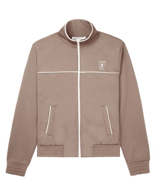 Sporty & Rich Runner zip-up track jacket